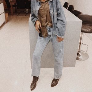 Super cute studded boots